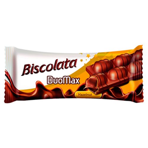 BISCOLATA DUOMAX HAZELNUT 44G