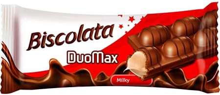 BISCOLATA DUOMAX MILKY 44G
