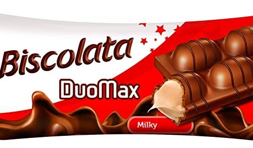 BISCOLATA DUOMAX MILKY 44G