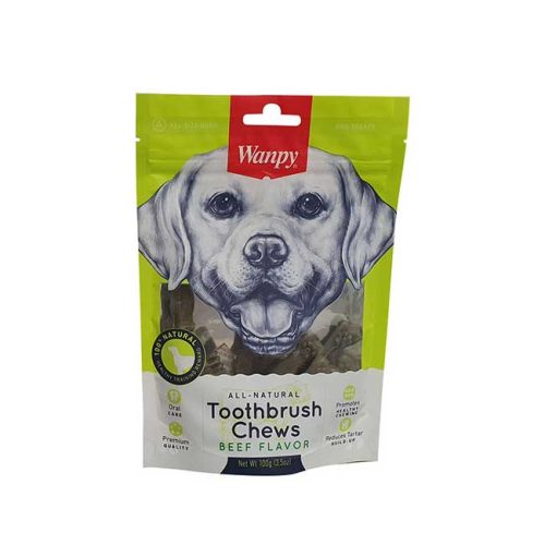 -WANPY DOG 100G THBRUSH CHEWS BF (10)