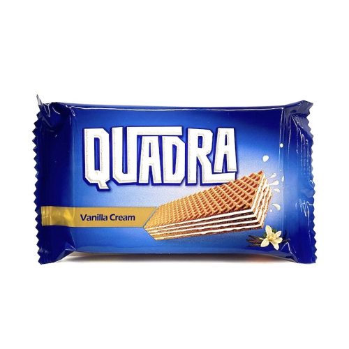 QUADRA WAFER FILLED WITH VANILLA CREAM 35G