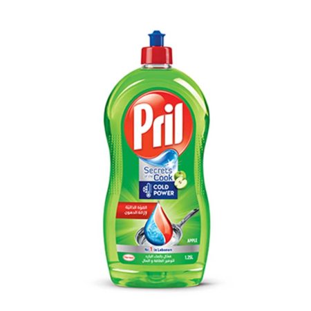 PRIL DISHWASHING LIQUID COLD POWER APPLE 1.25L