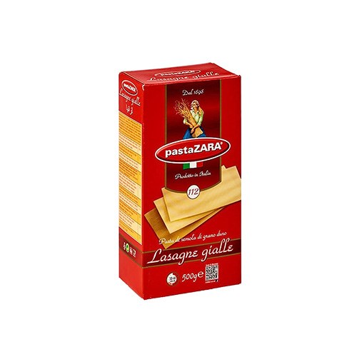 PASTA ZARA LASAGNE 500G