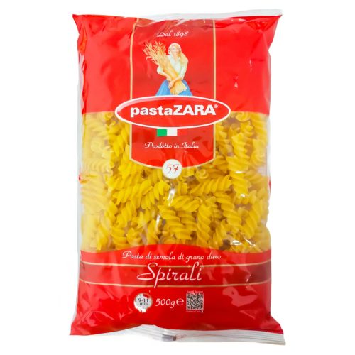 PASTA ZARA SPIRALI 500G (FUSILI)