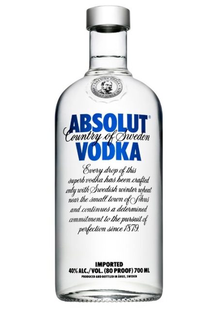 ABSOLUT VODKA 70CL BLUE