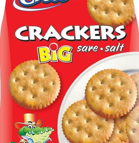 CROCO CRACKERS 200G SALT
