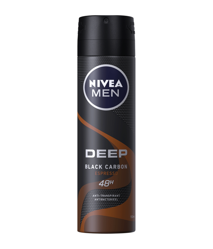 NIVEA BLACK CARBON ESPRESSO DEODORANT FOR MEN 150ML