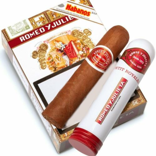 ROMEO Y JULIETA 3 PETITS ROYALES TUBOS