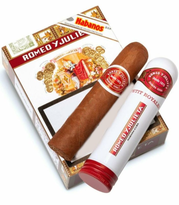 ROMEO Y JULIETA 3 PETITS ROYALES TUBOS