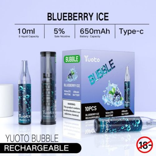 YUTO VAPE 4000 BLUEBERY (10)