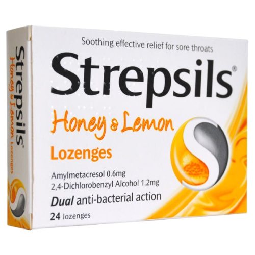 STREPSILS HONEY LEMON X24S