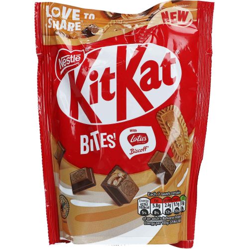 KITKAT BITES LOTUS BISCOFF 90G