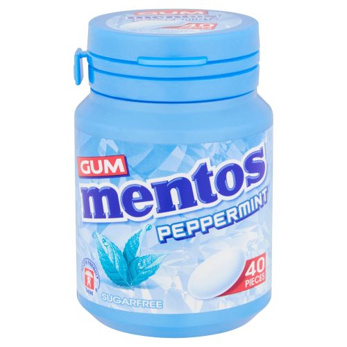 MENTOS GUM PEPPERMINT SUGAR FREE X40