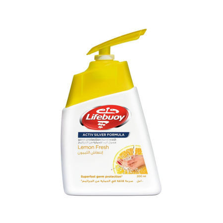 LIFEBUOY HAND WASH 200M LEMON FRESH