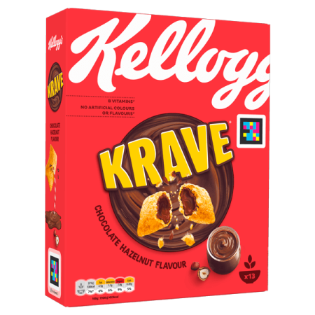 KELLOGG'S KRAVE CHOCOLATE HAZELNUT 410G