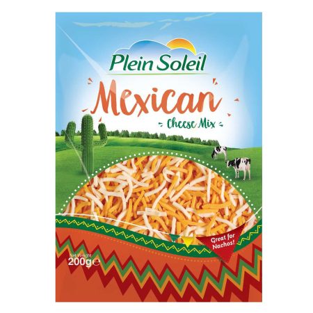 PLEIN SOLEIL FREEZED MEXICAN CHEESE MIX 200G