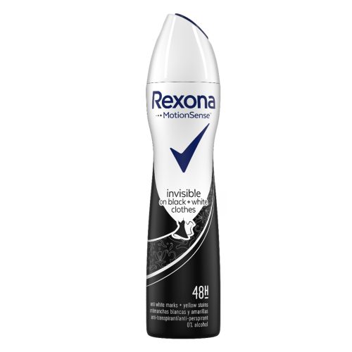 REXONA DEODORANT FOR WOMEN INVISIBLE BLACK & WHITE 200ML