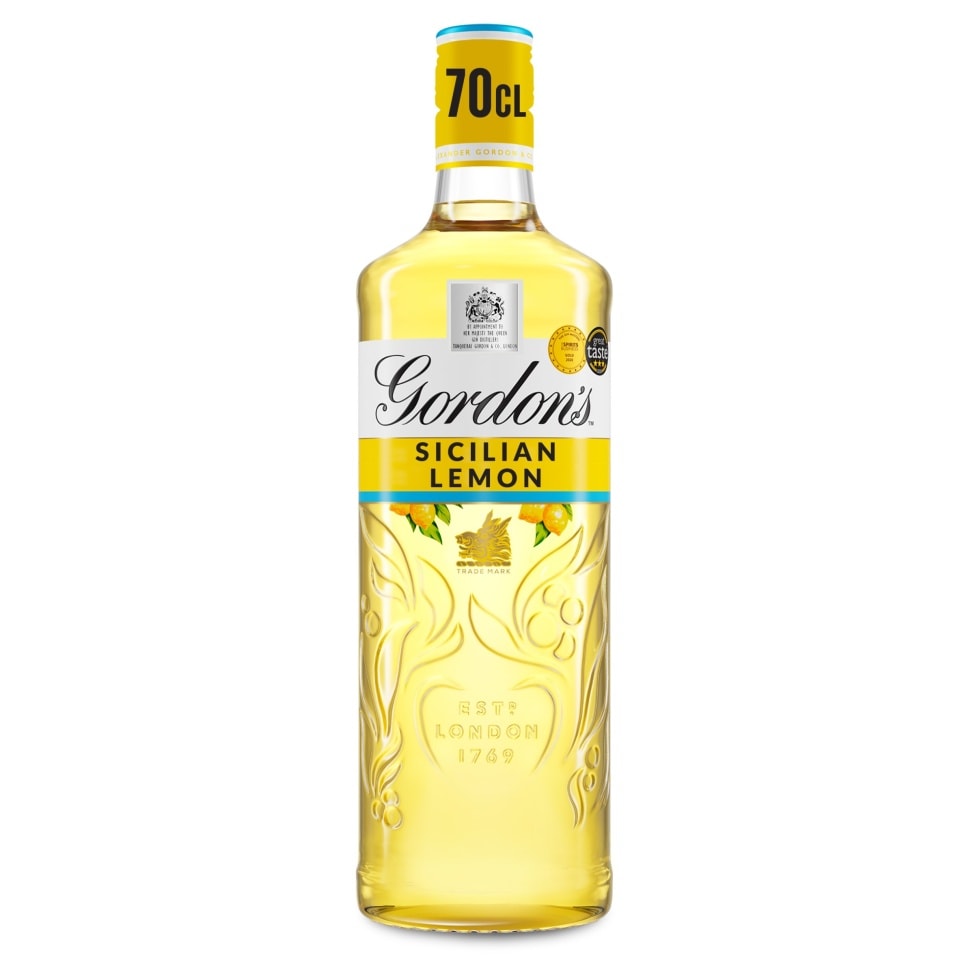 GORDON GIN 70CL SICILIAN LEMON