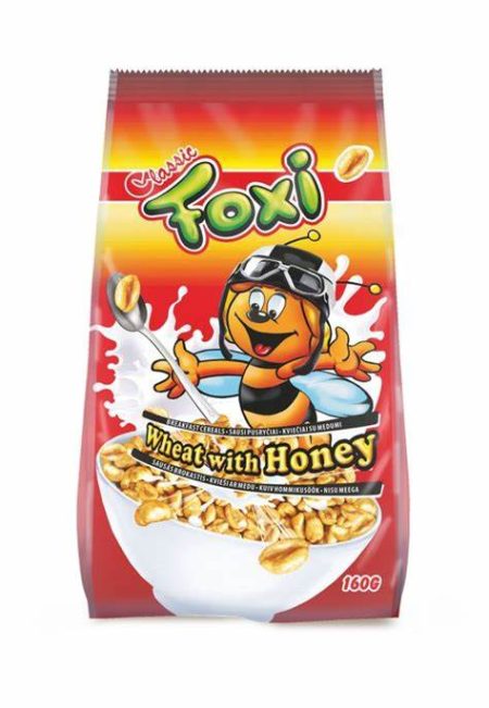 FOXI WHEAT WITH HONEY CORN FLAKES 500G