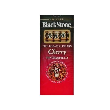 BLACK STONE PIPE TOBACCO CIGARS 5 CHERRY