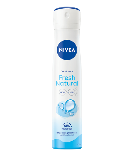 NIVEA FRESH NATURAL DEODORANT FOR WOMEN 200ML