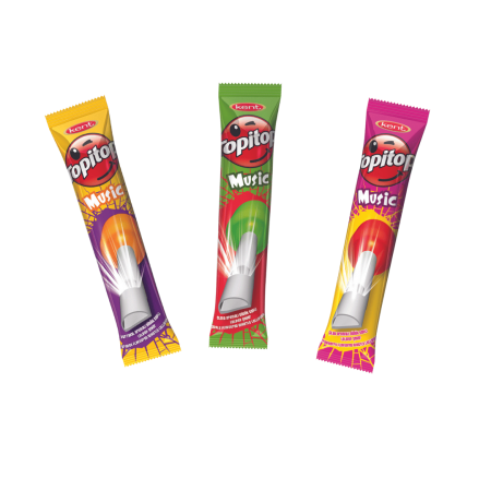 TIP TOP FRUIT MUSIC WHISTLE LOLLIPOP 13G