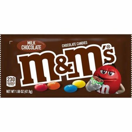 M&M MILK CHOCOLATE 1.69 OZ