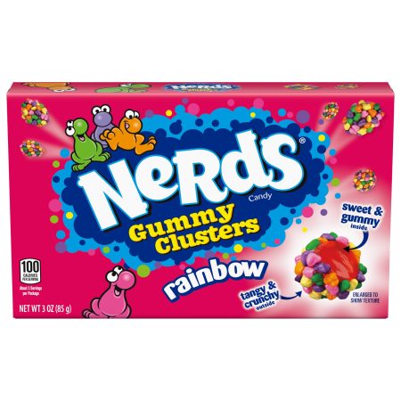 NERDS GUMMY CLUSTERS RAINBOW 3 OZ