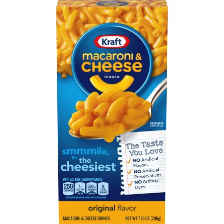 KRAFT MACARONI & CHEESE ORIGINAL 7.25 OZ