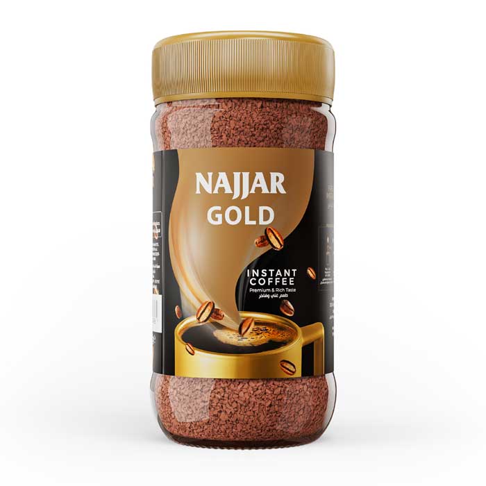 NAJJAR INSTANT COFFEE GOLD 190G