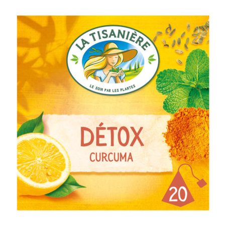 LA TISANIERE INFUSION DETOX CURCUMA X 20