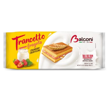 BALCONI TRANCETTO GRAGOLA STRAWBERRY CREAM FILLING 28G