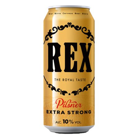 REX EXTRA-STRONG 10% VOL CAN 50CL