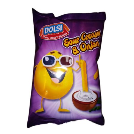 DOLSI CRISPY SNACKS SOUR & ONION 40G
