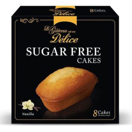 DELICE CAKE VANILLA SUGAR FREE 184G