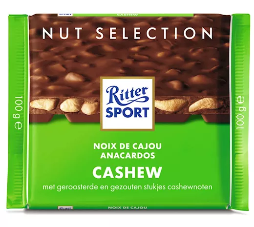 RITTER SPORT CASHEW 100G