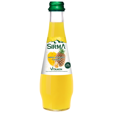 SIRMA SPARKLING WATER MANGO AND PINEAPPLE 200ML