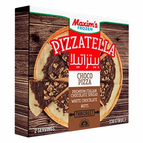 MAXIM'S FROZEN PIZZATELLA CHOCO PIZZA 230G