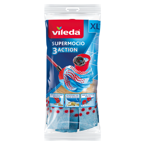 VILEDA MULTI CLEANING SUPER MOCIO3 ACTON XL REFILL