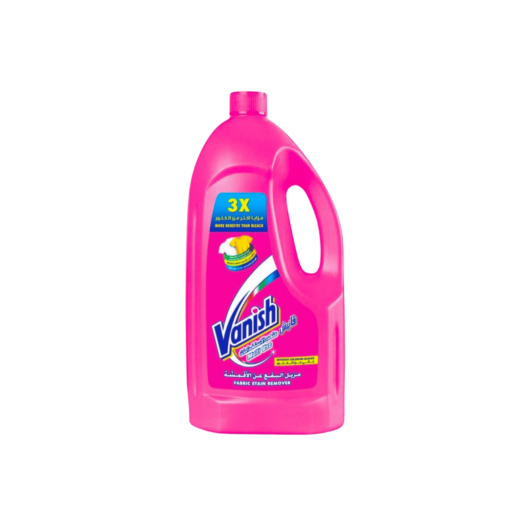 VANISH STAIN REMOVER LIQUID PINK 1L