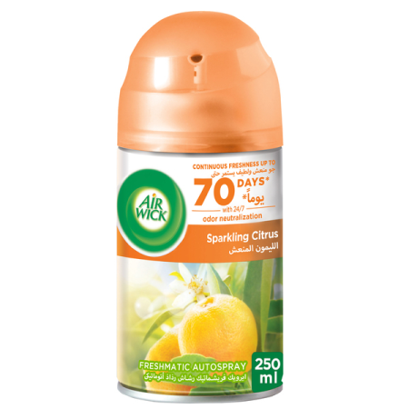 AIR WICK FRESHMATIC SPARKLING CITRUS 250ML
