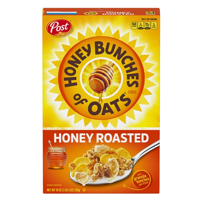 POST HONEY BUNCHES OF OATS HONEY ROASTED 340G