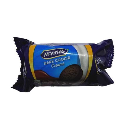 MCVITIES DARK CHOCOLATE CREAM COOKIES 40G