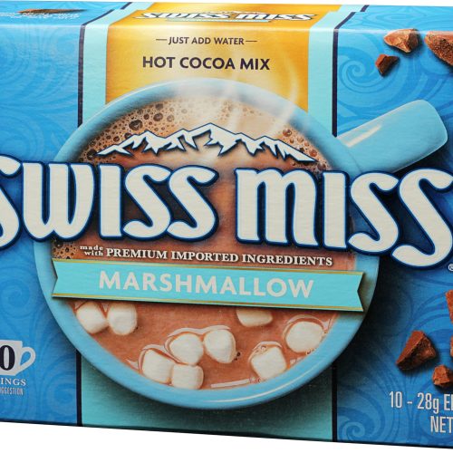 SWISS MISS HOT CACO WITH MINI MARSHMALLOWS X10