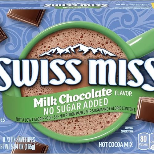 SWISS MISS MILK CHOCOLATE HOT CACO NO SUGAR X8