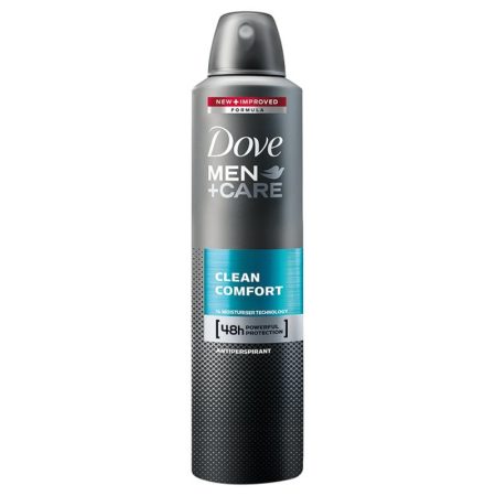 DOVE DEODORANT CLEAN COMFORT FOR MEN 250ML