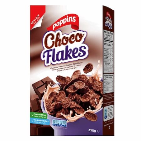 POPPINS CHOCO FLAKES 350G