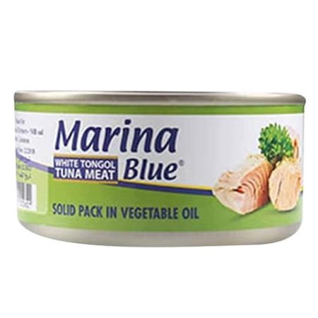 MARINA BLUE TUNA IN SUNFLOWER OIL  185G