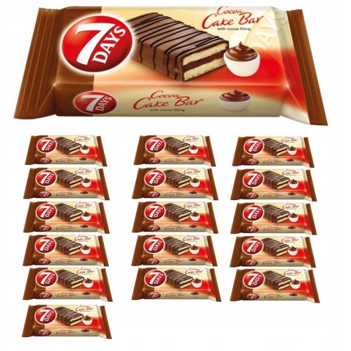 7DAYS CAKE BAR COCOA 32G (16)