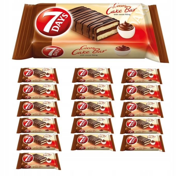 7DAYS CAKE BAR COCOA 32G (16)